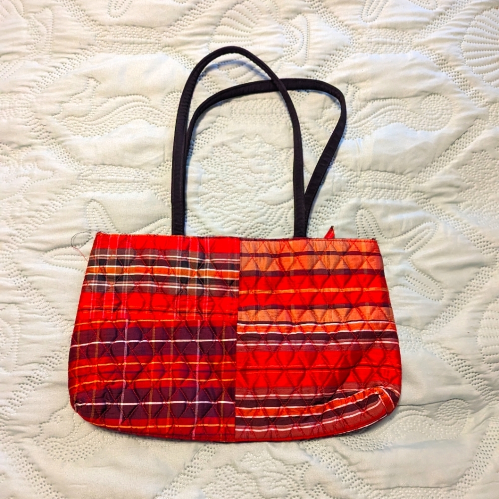 Silk Striped Vera Bradley Shoulder bag